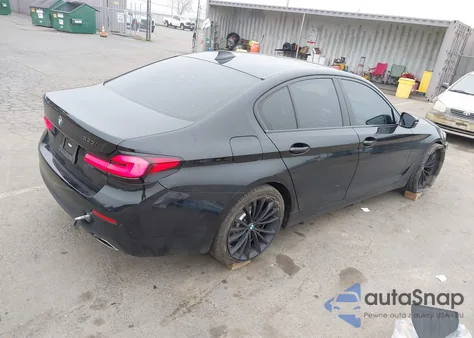 2022 BMW 530 I z USA, uszkodzony, nr VIN WBA53BH05NWX48273